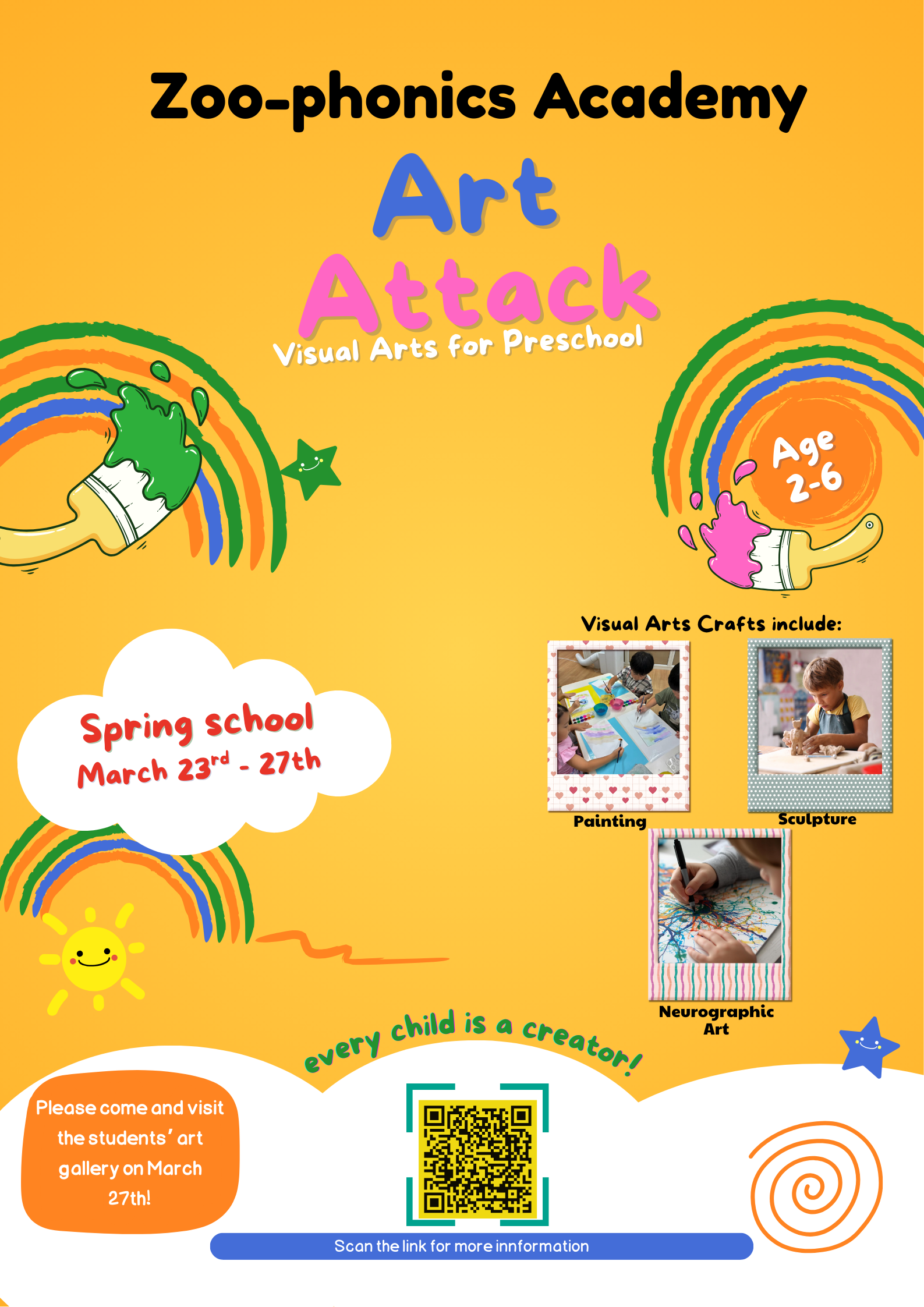 2026 Spring Schoolのご案内🌸（インターナショナルプリスクール）